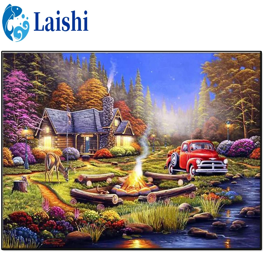 Набор для вышивки крестиком 5D "сделай сам" 
Набор для вышивки крестиком 5D "сделай сам"