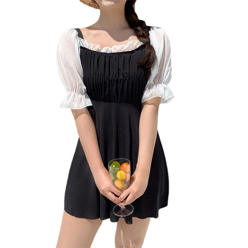 Female Swimwear One Piece Beachwear Swim Suit Swimsuit Women Bathing New 2021 Long Sleeve Skirt Girl Hot Print Polyester Push Up
Female Swimwear One Piece Beachwear Swim Suit Swimsuit Women Bathing New 2021 Long Sleeve Skirt Girl Hot Print Polyester Push Up