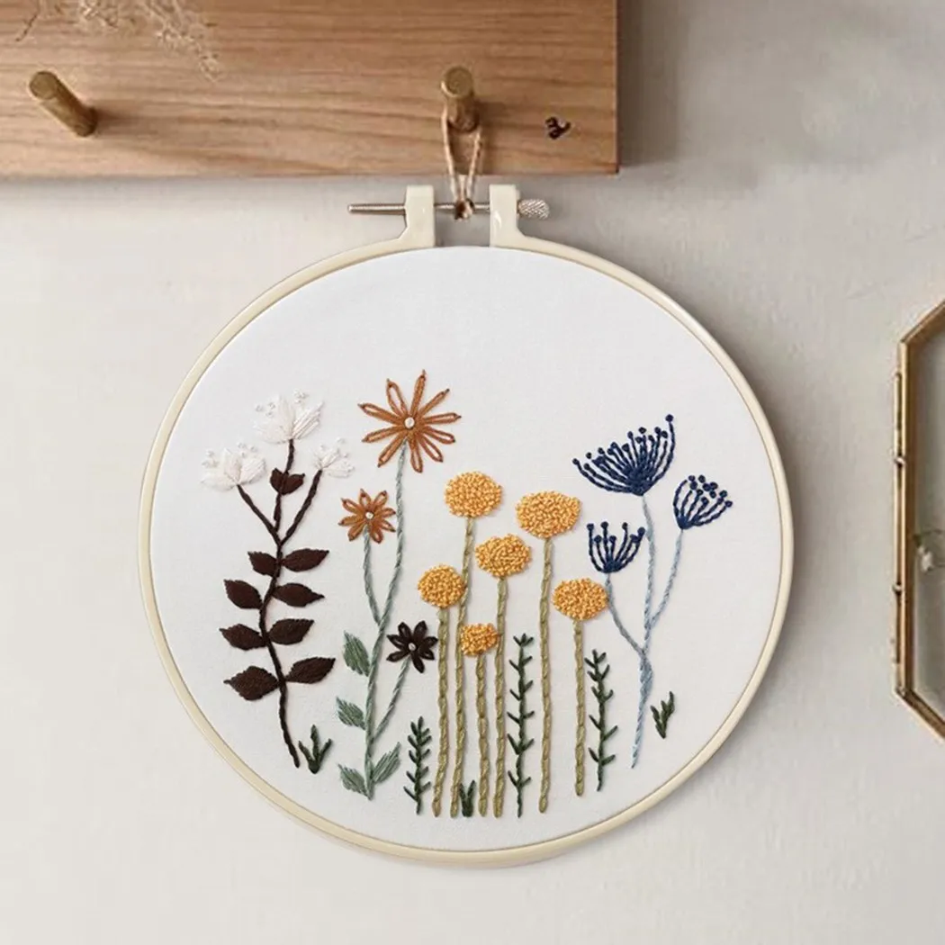 1 Pcs Embroidery Starter Kit With Embroidery Hoop Flower DIY Sewing Crafts Cotton Canvas DIY Embroidery Special Gift
1 Pcs Embroidery Starter Kit With Embroidery Hoop Flower DIY Sewing Crafts Cotton Canvas DIY Embroidery Special Gift