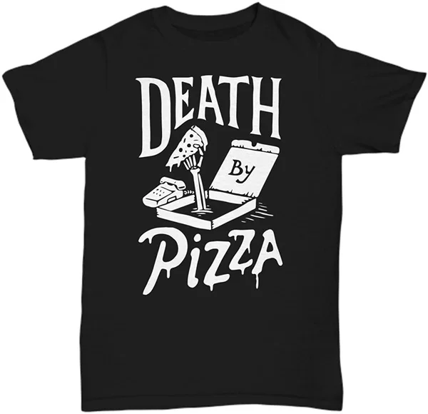 Летние футболки Death by пицца, унисекс, футболка для взрослых | Забавная футболка с коротким рукавом для мужчин и женщин
Летние футболки Death by пицца, унисекс, футболка для взрослых | Забавная футболка с коротким рукавом для мужчин и женщин