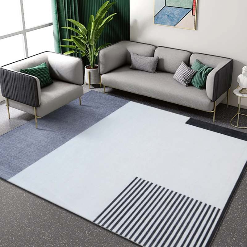 Nordic Geometric Carpet And Rug For Living Room Modern Concise Bedroom Rug Light Luxury Coffee Table Mat Full Area Bedside Mat 
Nordic Geometric Carpet And Rug For Living Room Modern Concise Bedroom Rug Light Luxury Coffee Table Mat Full Area Bedside Mat
