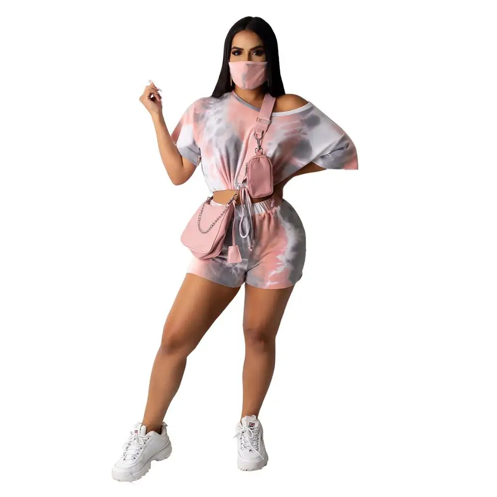 Casual Tie Dye Two Piece Set Women Tracksuit Fashion Summer Top and Biker Shorts Matching Sets Outfits Sportswear New
Casual Tie Dye Two Piece Set Women Tracksuit Fashion Summer Top and Biker Shorts Matching Sets Outfits Sportswear New