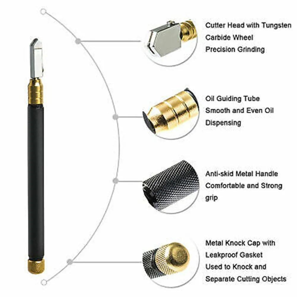 Blade Glass Cutter Cutter Cutters Cutting Tool Grip High Quality Mirror