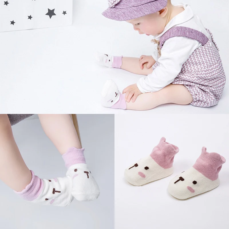 Shallow mouth children socks anti- slip baby floor socks three-dimensional color matching boat socks
Shallow mouth children socks anti- slip baby floor socks three-dimensional color matching boat socks
