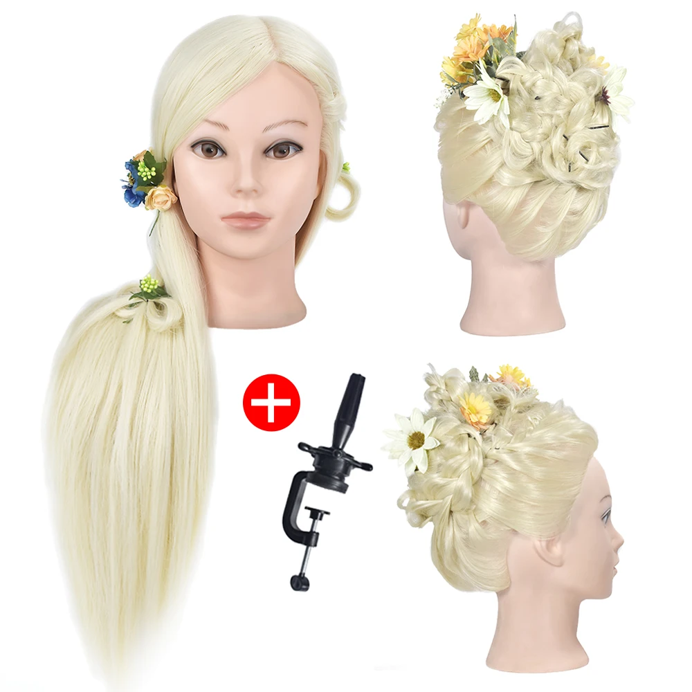 Голова манекена для женщин с куклами волос длина 65 см демонстрации