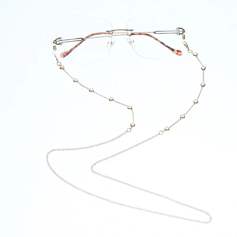 New Womens Simple Heart Shaped Eyeglass Chains Sunglasses Reading Glasses Chain Eyewears Cord Holder Fashion Necklace Neck Strap
New Womens Simple Heart Shaped Eyeglass Chains Sunglasses Reading Glasses Chain Eyewears Cord Holder Fashion Necklace Neck Strap