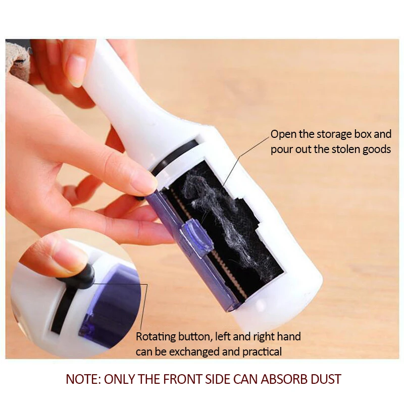 Magic Lint and Dust Remover Pet Hair Brush Static Electrostatic Fabric Cleaning Brush
Magic Lint and Dust Remover Pet Hair Brush Static Electrostatic Fabric Cleaning Brush