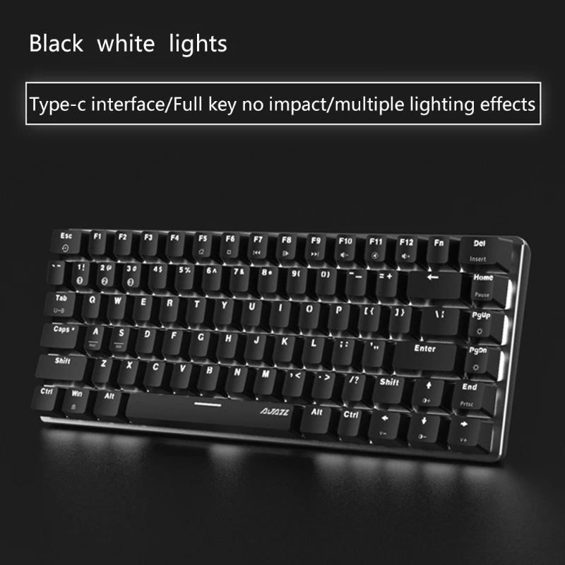Ajazz AK33 Mechanical Gaming Keyboard LED RGB Backlight Switch 82 Keys Bluetooth / Jones
Ajazz AK33 Mechanical Gaming Keyboard LED RGB Backlight Switch 82 Keys Bluetooth / Jones