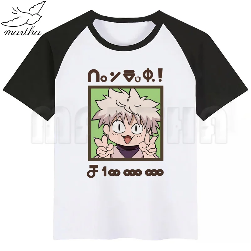 Killua New Summer Print Children T-shirt Short Sleeve O-neck Top Baby Boy Casual Tee Kids Clothing
Killua New Summer Print Children T-shirt Short Sleeve O-neck Top Baby Boy Casual Tee Kids Clothing