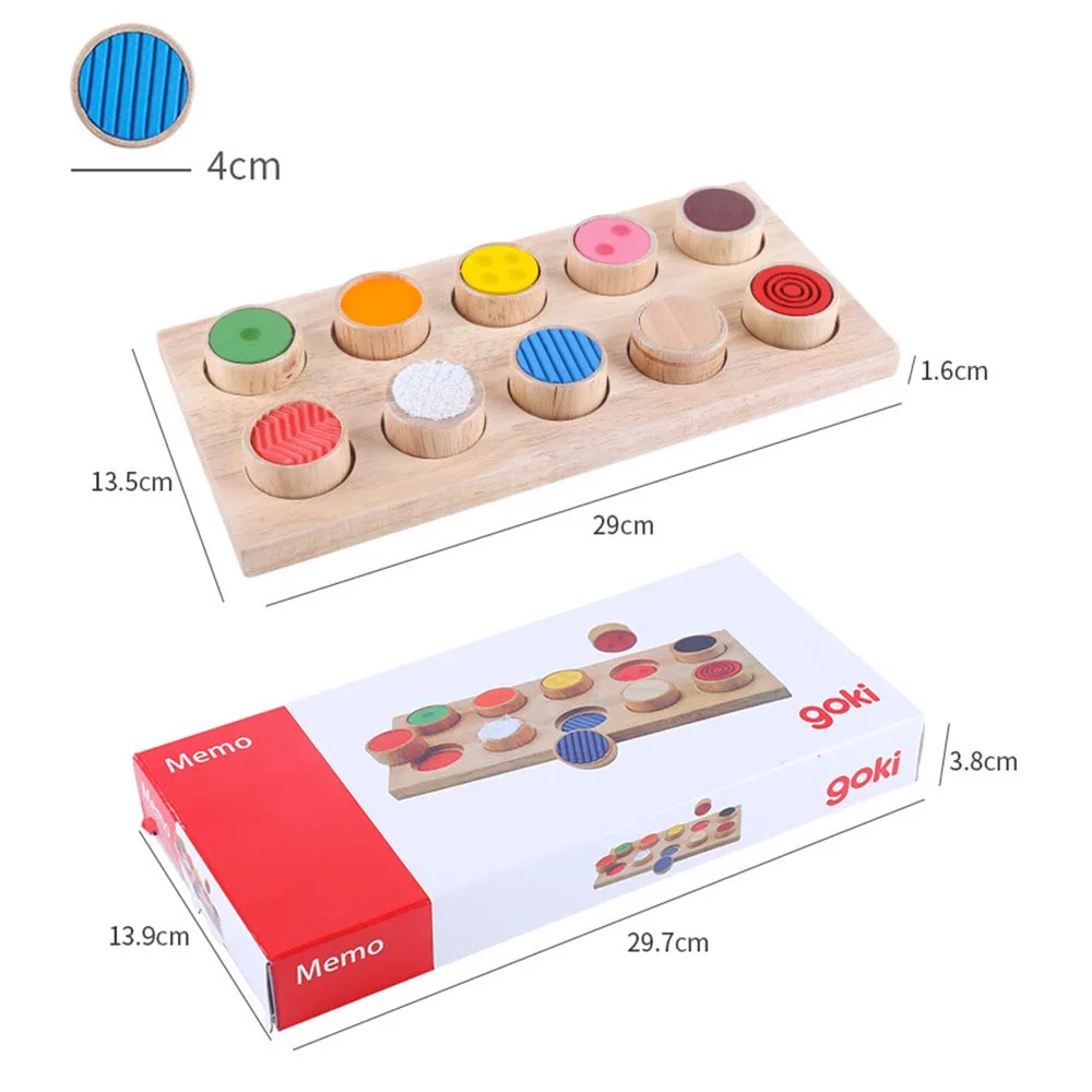 Multifunctional Memory Board Block Toy Color RecognitionTouch Cognitive Skill Training Wood Toys For Children Montessori L1166Y
Multifunctional Memory Board Block Toy Color RecognitionTouch Cognitive Skill Training Wood Toys For Children Montessori L1166Y