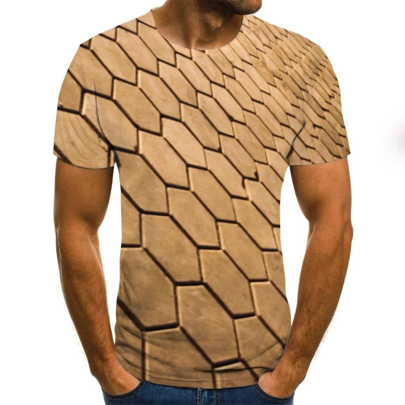 3D printing summer T-shirt three-dimensional pattern men's casual Harajuku T-shirt children exquisite breathable short sleeve
3D printing summer T-shirt three-dimensional pattern men's casual Harajuku T-shirt children exquisite breathable short sleeve
