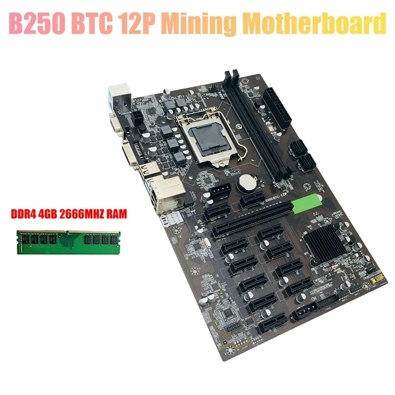Материнская плата B250 для майнинга BTC с DDR4 4 Гб 2666 МГц ОЗУ LGA1151 12XCard слот USB3.0 SATA3.0 низкая мощность для майнинга BTC
Материнская плата B250 для майнинга BTC с DDR4 4 Гб 2666 МГц ОЗУ LGA1151 12XCard слот USB3.0 SATA3.0 низкая мощность для майнинга BTC
