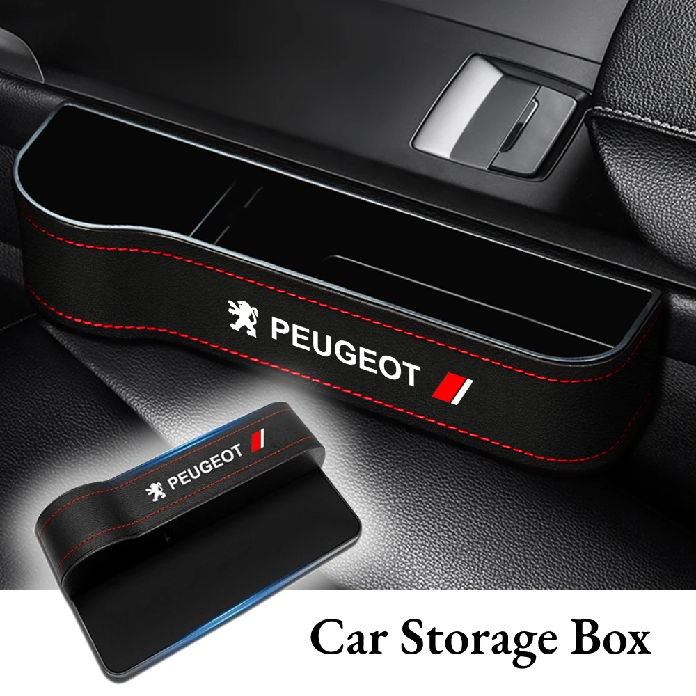 Car Crevice Storage Box Leather High Capacity Seat Slip Gap Storage Case For Peugeot 206 207 307 3008 2008 308 408 508 301
Car Crevice Storage Box Leather High Capacity Seat Slip Gap Storage Case For Peugeot 206 207 307 3008 2008 308 408 508 301
