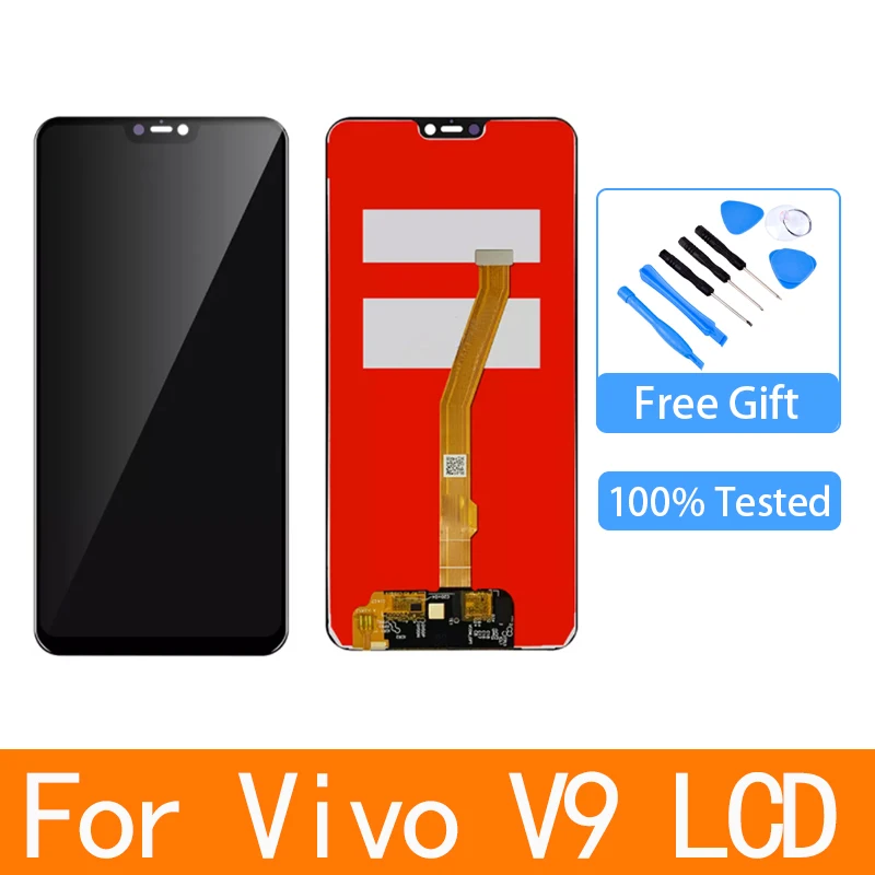 Оригинальный ЖК-дисплей для VIVO V9, сенсорный экран, дигитайзер в сборе для 6,3 ''VIVO V9 /1723/1726, замена
Оригинальный ЖК-дисплей для VIVO V9, сенсорный экран, дигитайзер в сборе для 6,3 ''VIVO V9 /1723/1726, замена