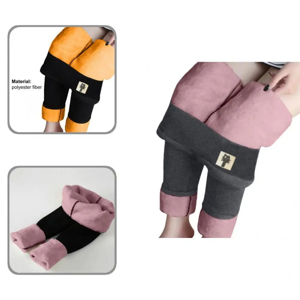 Simple Women Leggings Slim Bottoms Windproof Korean Style Thermal Pants Leggings Thermal Pants
Simple Women Leggings Slim Bottoms Windproof Korean Style Thermal Pants Leggings Thermal Pants