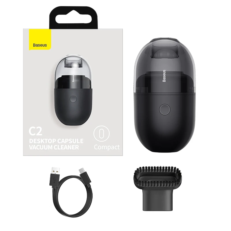 Baseus Wireless Mini Vacuum Cleaner 1000Pa Small Handheld Car Interior Desktop Dust Cleaning Tool Portable Car Vacuum Cleaner
Baseus Wireless Mini Vacuum Cleaner 1000Pa Small Handheld Car Interior Desktop Dust Cleaning Tool Portable Car Vacuum Cleaner