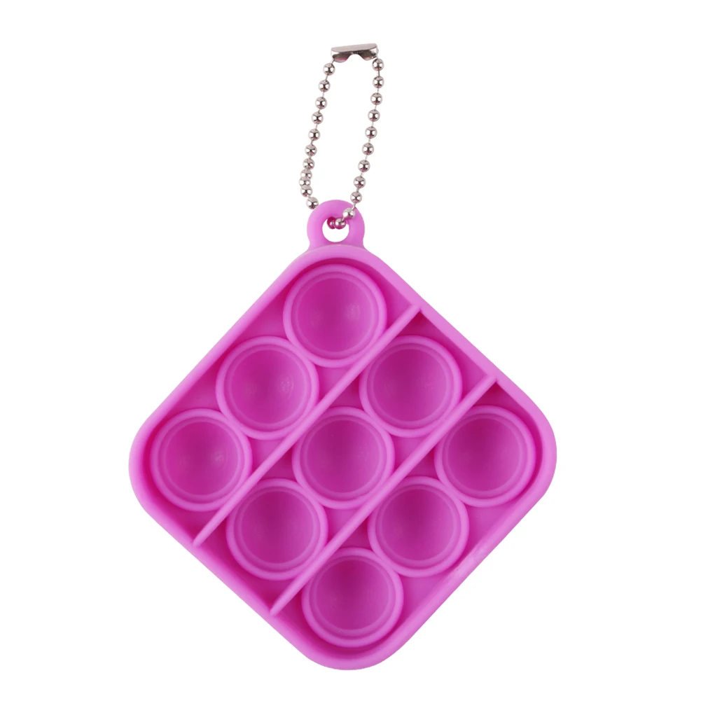 Square Push Bubble Sensory Squeeze Fidget Antistress Pendant Toys Adult Kid Soft Silicone Stress Relief Decompression Keychain
Square Push Bubble Sensory Squeeze Fidget Antistress Pendant Toys Adult Kid Soft Silicone Stress Relief Decompression Keychain