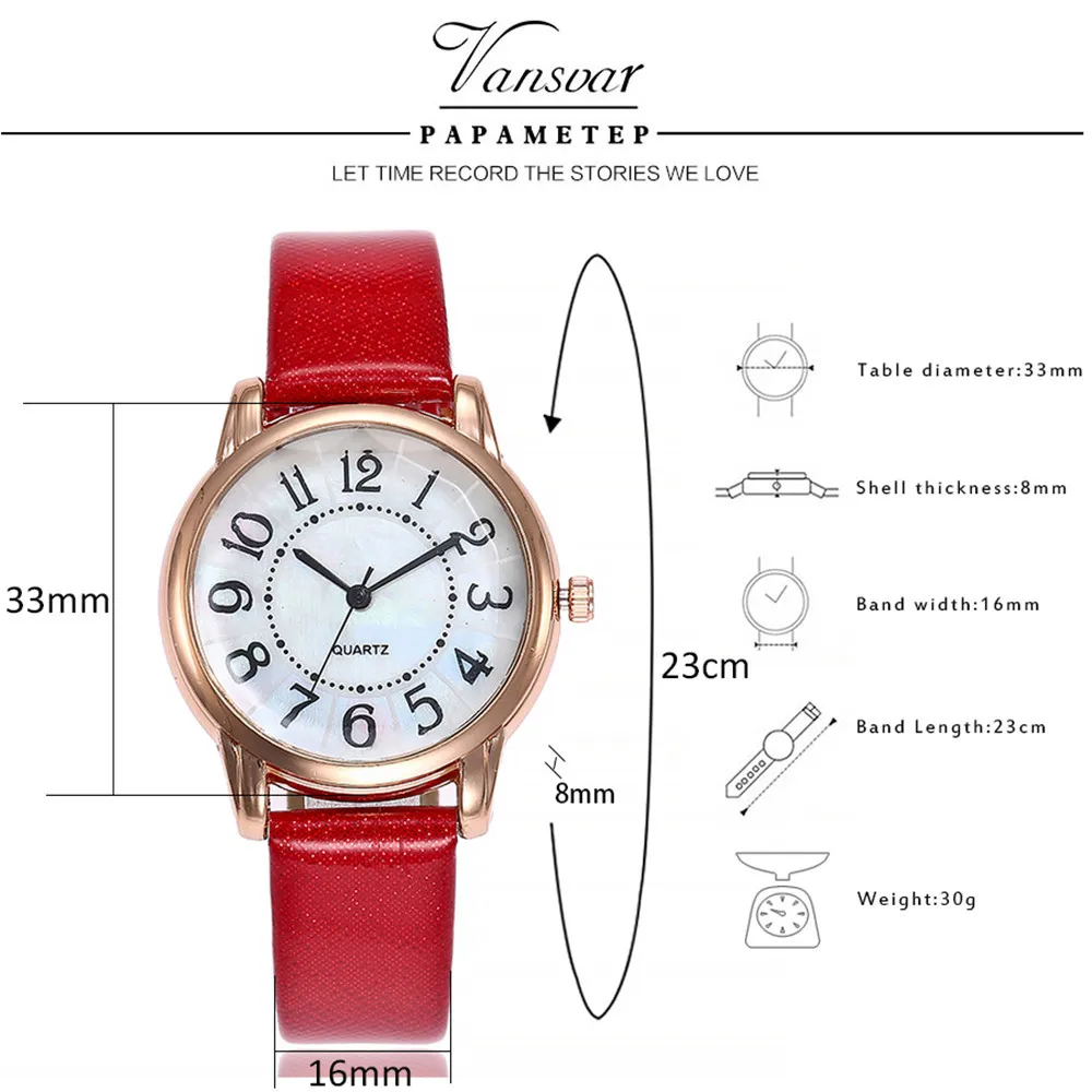 New Women's Watch Casual Creative Quartz Exquisite Round Dial Solid Color Leather Strap Quartz Watch Gift 50*
New Women's Watch Casual Creative Quartz Exquisite Round Dial Solid Color Leather Strap Quartz Watch Gift 50*