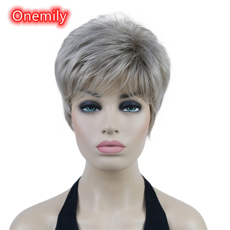 Onemily Short Straight Layered Synthetic Wigs for Women Cosplay Theme Party Evening Out Dating Fun 2 Colors
Onemily Short Straight Layered Synthetic Wigs for Women Cosplay Theme Party Evening Out Dating Fun 2 Colors