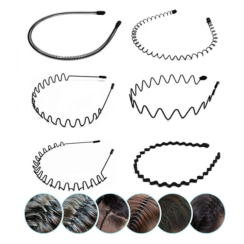 6/10Pcs Men Women Headband Invisible Sports Female Back Non-slip Wave Hairband Fashion Unisex Hair Band Hair Accessories
6/10Pcs Men Women Headband Invisible Sports Female Back Non-slip Wave Hairband Fashion Unisex Hair Band Hair Accessories