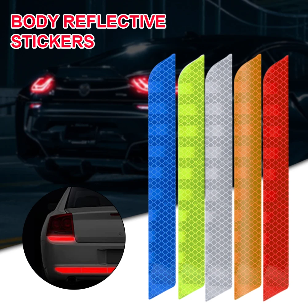Car Sticker Rear Bumper Reflective Sticker Safety Warning Sign Car Decoration Reflector Protective Flim Car Styling Accessories
Car Sticker Rear Bumper Reflective Sticker Safety Warning Sign Car Decoration Reflector Protective Flim Car Styling Accessories