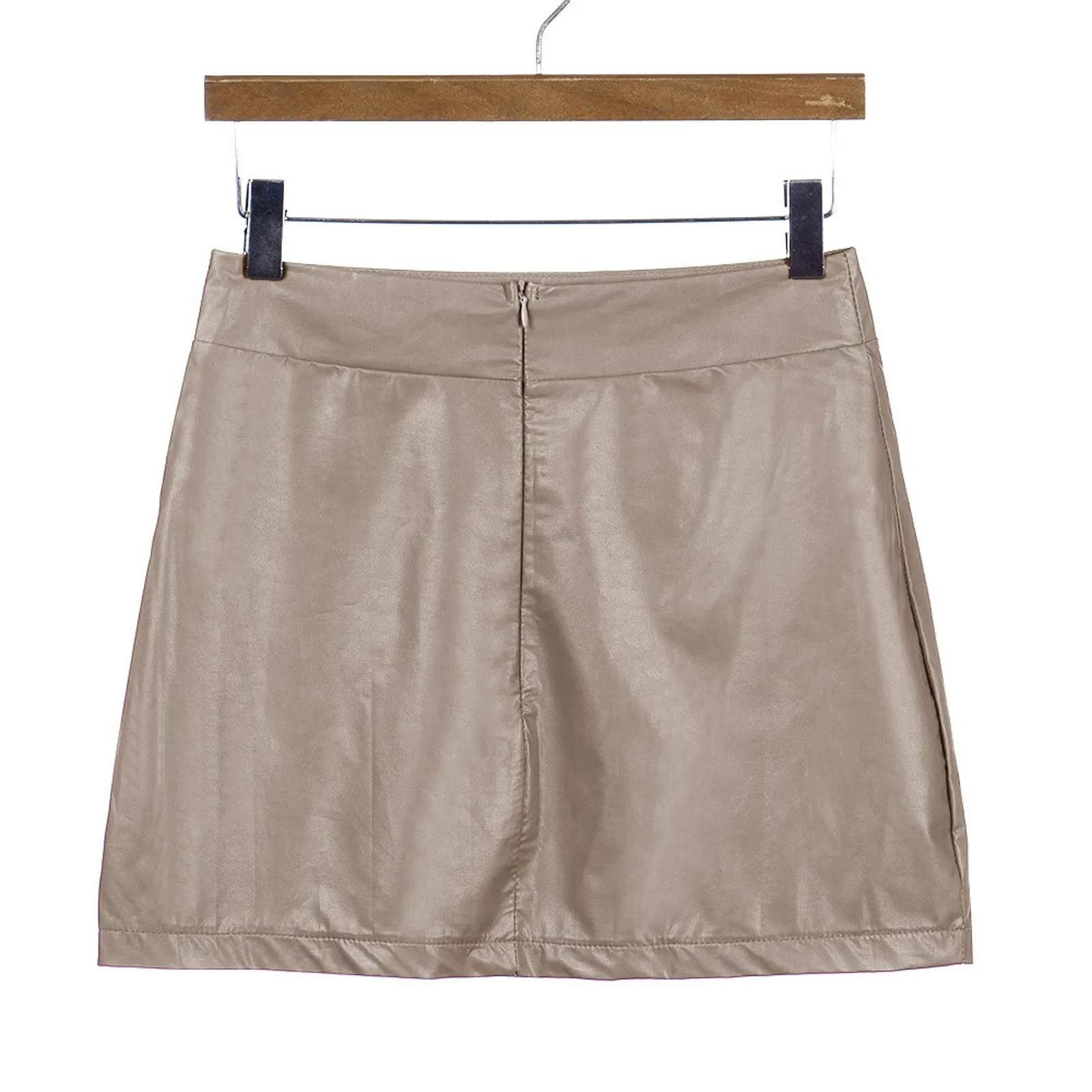 2021 Fashion Women Zipper Solid Tight Fitting Leather Versatile Casual Mini Skirt Mini Skinny Leather Skirt
2021 Fashion Women Zipper Solid Tight Fitting Leather Versatile Casual Mini Skirt Mini Skinny Leather Skirt