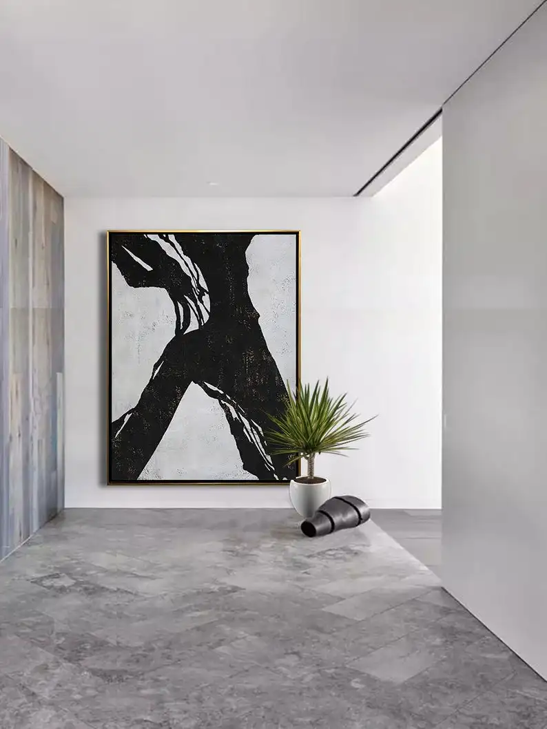 Абстрактная живопись большого размера, оригинальная Большая Картина на холсте, вертикальное современное искусство, черный, белый, коричнев...
Абстрактная живопись большого размера, оригинальная Большая Картина на холсте, вертикальное современное искусство, черный, белый, коричнев...