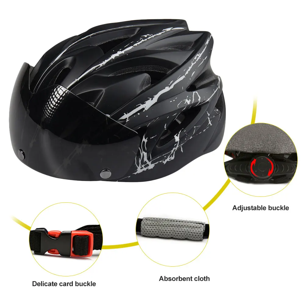 Cycling Bicycle Riding Magnetic Suction Goggles Bike Mtb Bycicle Scooter Helmet Safety Hat Outdoors Casque Head Triathlon Cap
Cycling Bicycle Riding Magnetic Suction Goggles Bike Mtb Bycicle Scooter Helmet Safety Hat Outdoors Casque Head Triathlon Cap