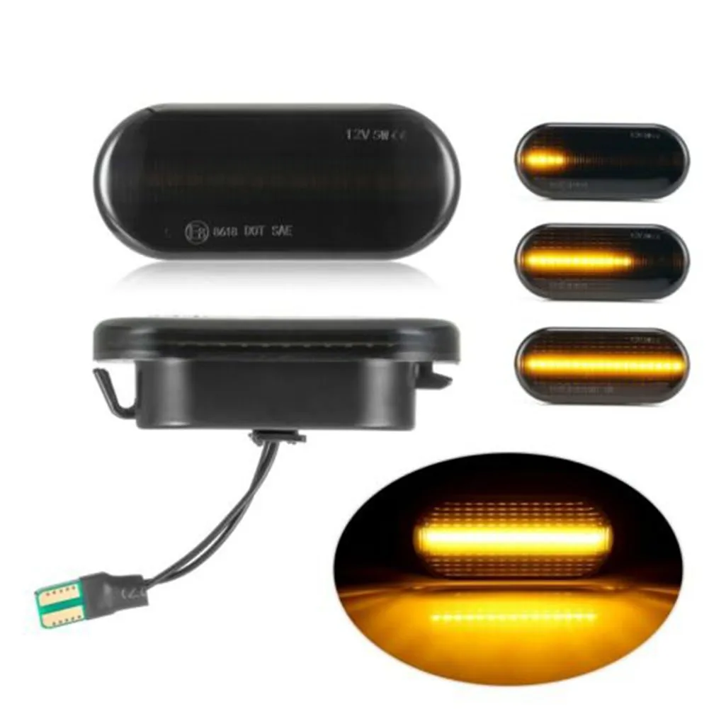 2X Smoke Sequential LED Side Marker Blinker Light For Golf MK4 R32 LED Side Marker Light LED Side Marker Mirror Indicator Lamp
2X Smoke Sequential LED Side Marker Blinker Light For Golf MK4 R32 LED Side Marker Light LED Side Marker Mirror Indicator Lamp