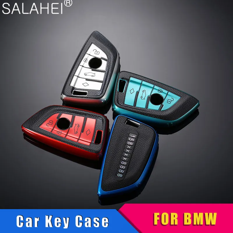 TPU Leather Anti-lost Number Plate Car Remote Key Case Shell For BMW 1 3 5 7 Series G20 G30 G32 G11 X1 X5 X6 F15 F16 F48 F39
TPU Leather Anti-lost Number Plate Car Remote Key Case Shell For BMW 1 3 5 7 Series G20 G30 G32 G11 X1 X5 X6 F15 F16 F48 F39
