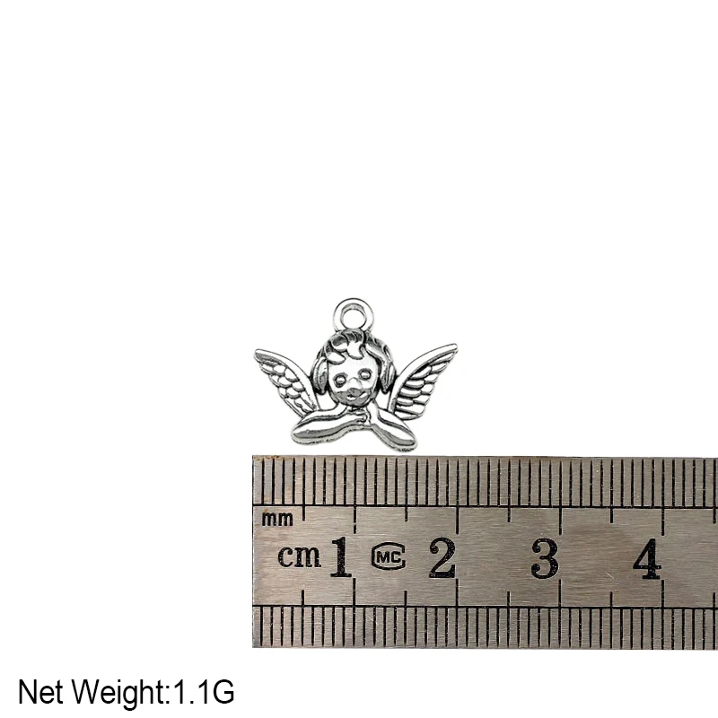 10Pcs 20x11MM Angel Charms Antique Silver Color Zinc Alloy Pendant For DIY Jewelry Making Earring Necklace Accessories Wholesale
10Pcs 20x11MM Angel Charms Antique Silver Color Zinc Alloy Pendant For DIY Jewelry Making Earring Necklace Accessories Wholesale