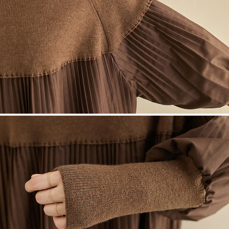 Plus Size Turtleneck Pleated Knitted Sweater Women 2020 New Winter Fashion Long Sleeve Loose Oversized Pullover Sweater Clothes
Plus Size Turtleneck Pleated Knitted Sweater Women 2020 New Winter Fashion Long Sleeve Loose Oversized Pullover Sweater Clothes