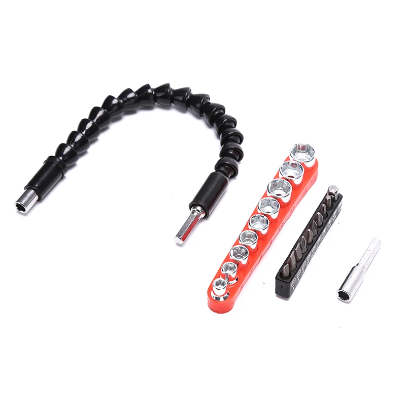 1PC/21PCS Drill Bit Extension Kit Flexible Soft Shaft Extension Screwdriver Bits
1PC/21PCS Drill Bit Extension Kit Flexible Soft Shaft Extension Screwdriver Bits
