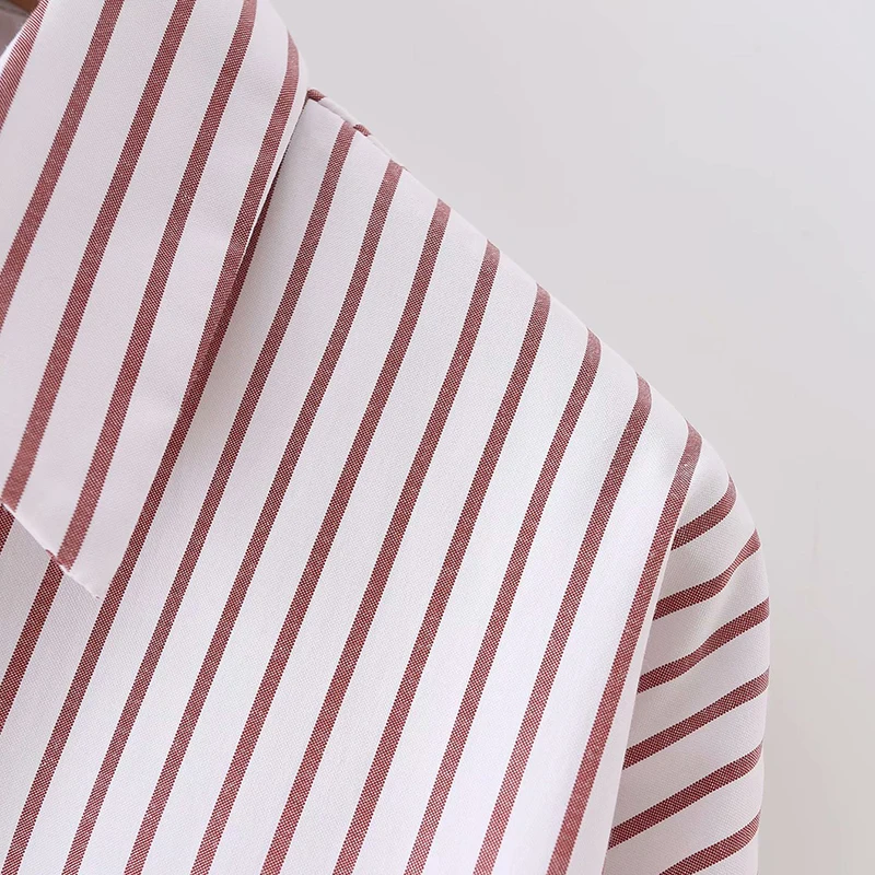 SISPELL Stripe Colorblock Blouse Shirts For Female Lapel Collar Long Sleeve Loose Women's Casual Shirt Fashion Streetwear New 
SISPELL Stripe Colorblock Blouse Shirts For Female Lapel Collar Long Sleeve Loose Women's Casual Shirt Fashion Streetwear New