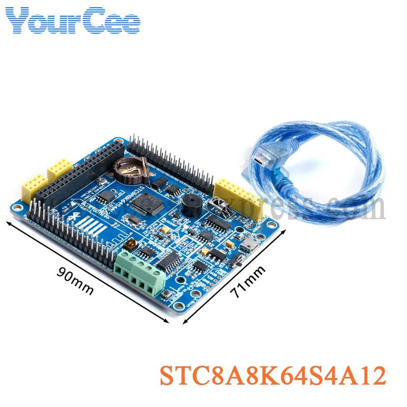 STC8A8K64S4A1 64 51 MCU Development Board MCU Learning Board Gaming IOT Internet of Things
STC8A8K64S4A1 64 51 MCU Development Board MCU Learning Board Gaming IOT Internet of Things