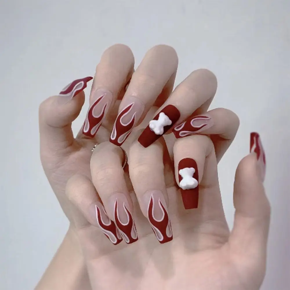 24pcs/Box Coffin Artificial Full Cover Manicure Tool Rhinestone Ballerina False Nails Nail Tips Fake Nails Wearable
24pcs/Box Coffin Artificial Full Cover Manicure Tool Rhinestone Ballerina False Nails Nail Tips Fake Nails Wearable