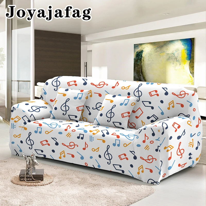 Elastic Sofa Cover Stylish Music Notation Design Stretch Slipcovers For Living Room Washable Dust Proof Couch Covers Drop Ship
Elastic Sofa Cover Stylish Music Notation Design Stretch Slipcovers For Living Room Washable Dust Proof Couch Covers Drop Ship