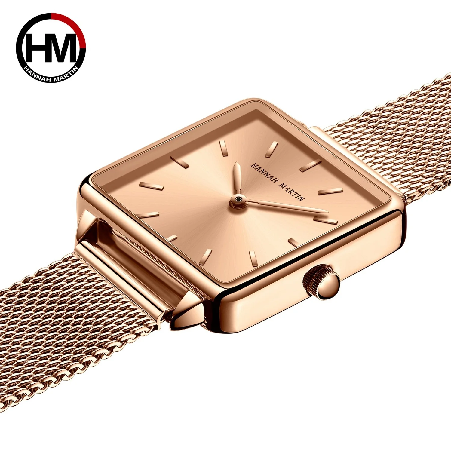 Hannah Martin Watch Women Rose Gold Japan Movement Women Watches Fashion Watch Ladies Clock Square Watch Relogio Feminino
Hannah Martin Watch Women Rose Gold Japan Movement Women Watches Fashion Watch Ladies Clock Square Watch Relogio Feminino