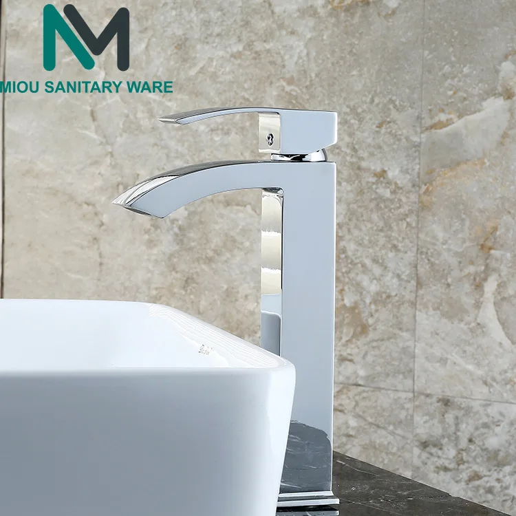 Tall Basin Sink Faucet Waterfall Bathroom Brass Chrome Mixer Tap Hot And Cold Water High Quality Square Style
Tall Basin Sink Faucet Waterfall Bathroom Brass Chrome Mixer Tap Hot And Cold Water High Quality Square Style