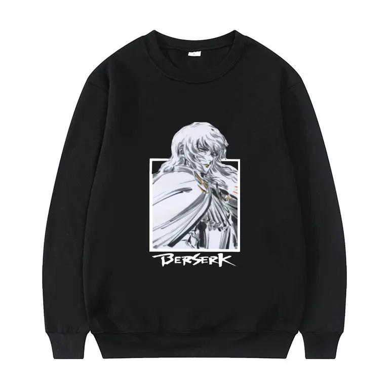 Japan Anime Berserk Griffith Manga Print Sweatshirts Men Women Fashion Pullover Cartoon Graphics Man Loose Round Neck Sweatshirt
Japan Anime Berserk Griffith Manga Print Sweatshirts Men Women Fashion Pullover Cartoon Graphics Man Loose Round Neck Sweatshirt