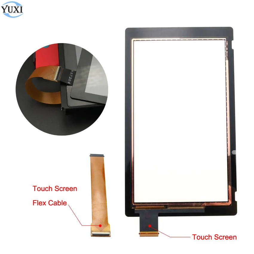 YuXi Touch Screen Digitizer Replacement Part For Nintend Switch NS Console LCD Touch Screen FPC Connector Flex Cable
YuXi Touch Screen Digitizer Replacement Part For Nintend Switch NS Console LCD Touch Screen FPC Connector Flex Cable