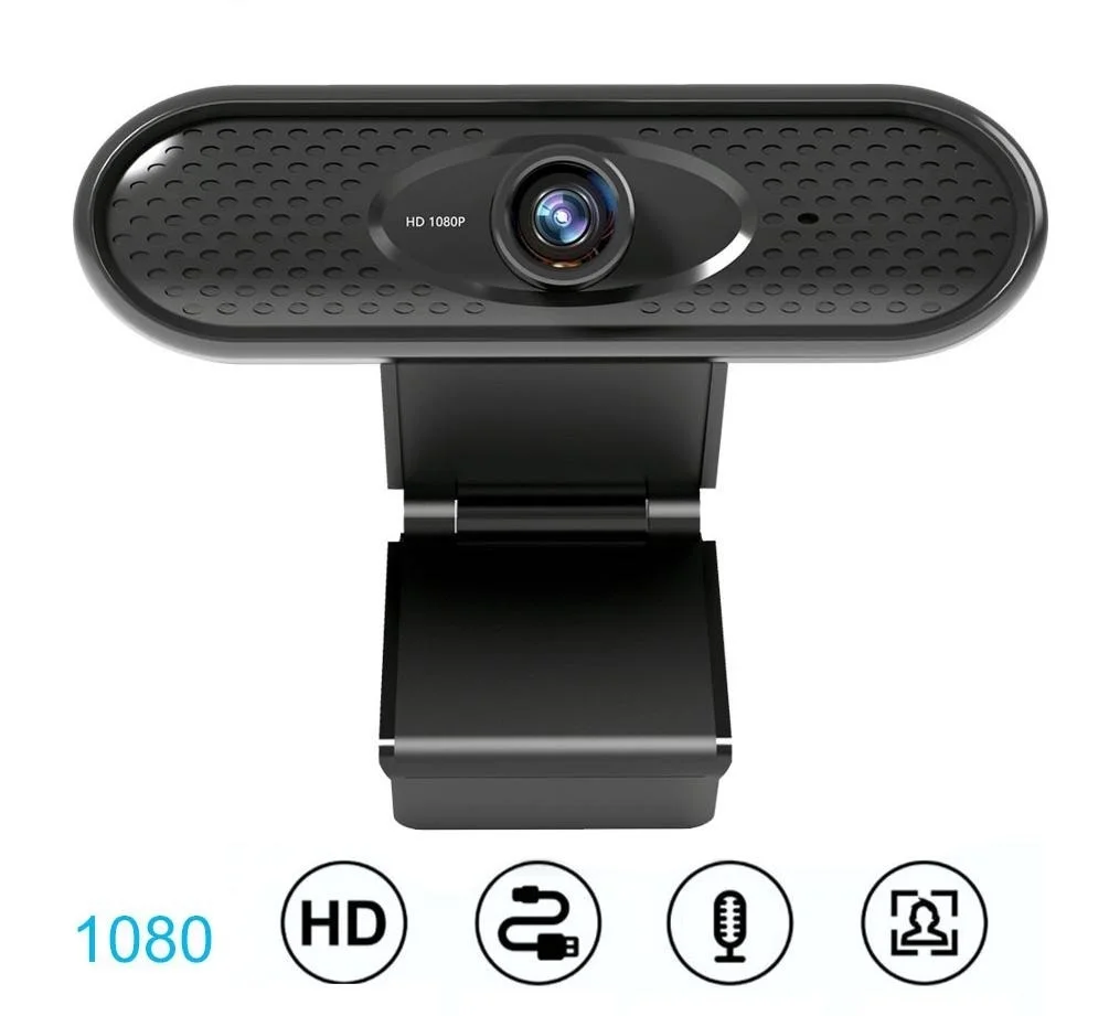 Webcam HD Autofoucs Web Camera 1080P Computer USB Webcams WebCamera with Microphone Black Mini Camera Cover for Youtobe Desk PC
Webcam HD Autofoucs Web Camera 1080P Computer USB Webcams WebCamera with Microphone Black Mini Camera Cover for Youtobe Desk PC