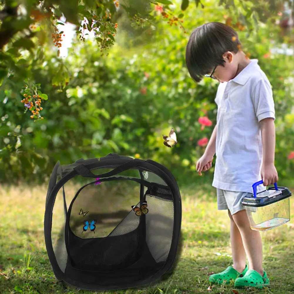 Butterfly Insect Cage Habitat Mini Insect and Butterfly Cage Pop-up Collapsible Insect Mesh Cage for Insect Pet Raising Supplies
Butterfly Insect Cage Habitat Mini Insect and Butterfly Cage Pop-up Collapsible Insect Mesh Cage for Insect Pet Raising Supplies