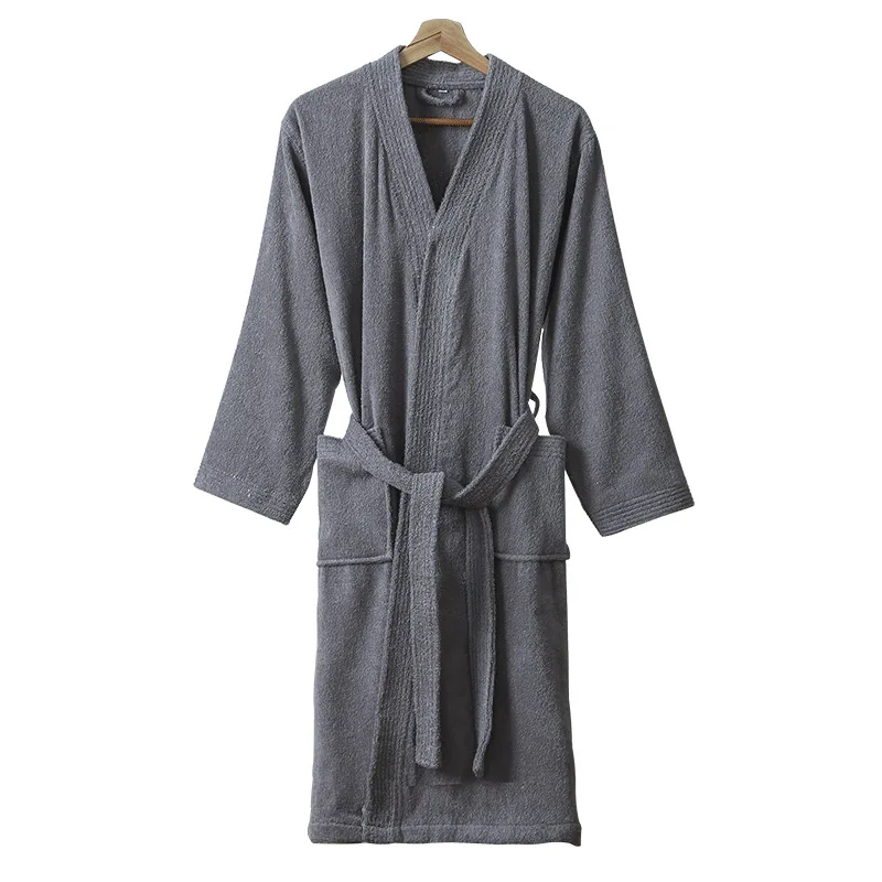 Toweling Terry Robe Solid Cotton Bathrobe Women Nightgown Spring Autumn New Long Cotton Sleepwear Men Home Clothes Nightwear
Toweling Terry Robe Solid Cotton Bathrobe Women Nightgown Spring Autumn New Long Cotton Sleepwear Men Home Clothes Nightwear