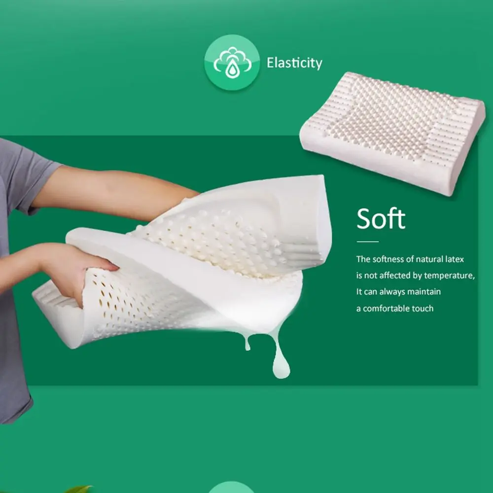 Pure Natural Latex Orthopedic Pillows Thailand Remedial Neck Protect Vertebrae Health Care Orthopedic Pillow Slow Rebound
Pure Natural Latex Orthopedic Pillows Thailand Remedial Neck Protect Vertebrae Health Care Orthopedic Pillow Slow Rebound