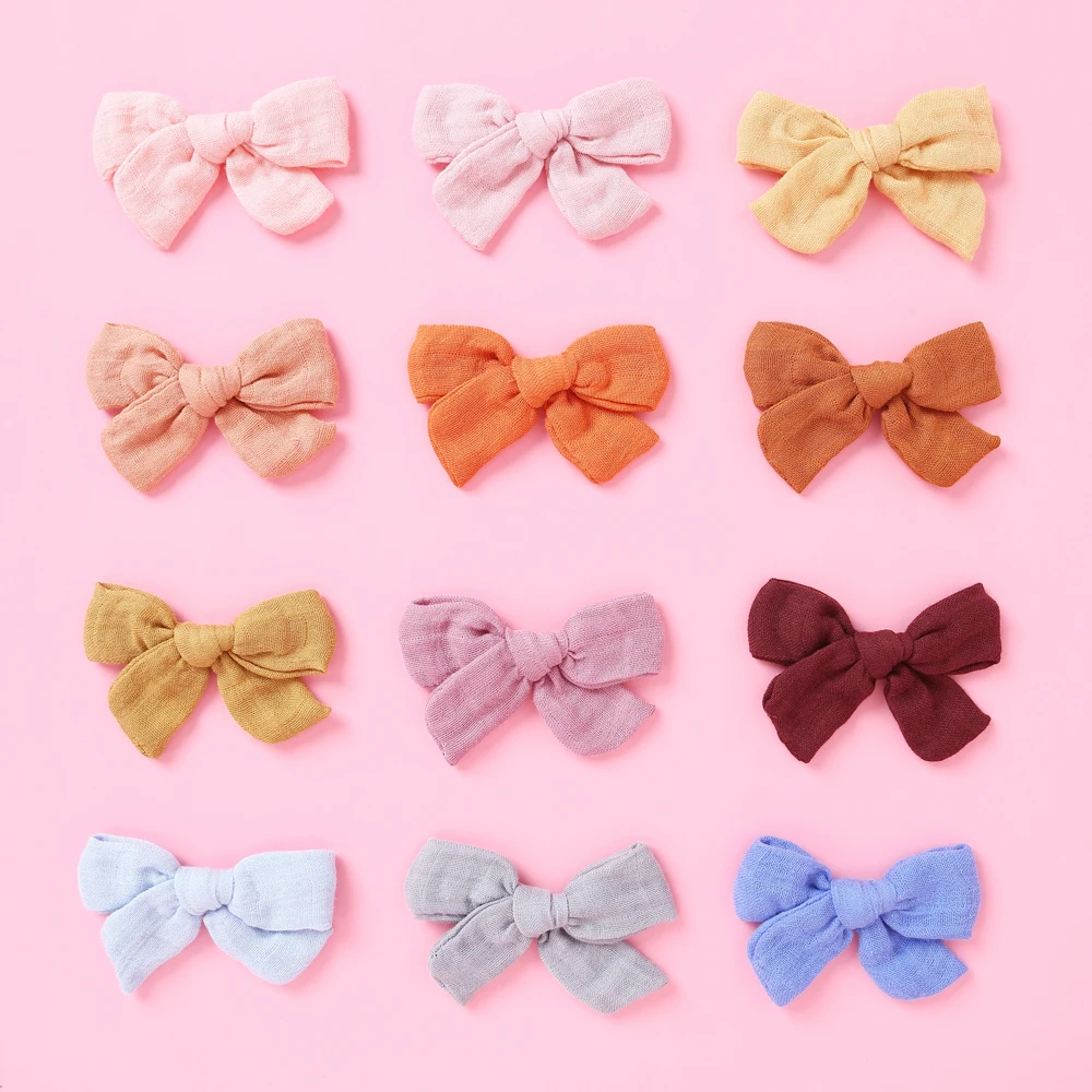 30pcs New Girls Muslin Linen Fabric Hair Clips Princess Kids Cotton Hairpins 9.5*6.5cm Knots Hair Barrettes
30pcs New Girls Muslin Linen Fabric Hair Clips Princess Kids Cotton Hairpins 9.5*6.5cm Knots Hair Barrettes