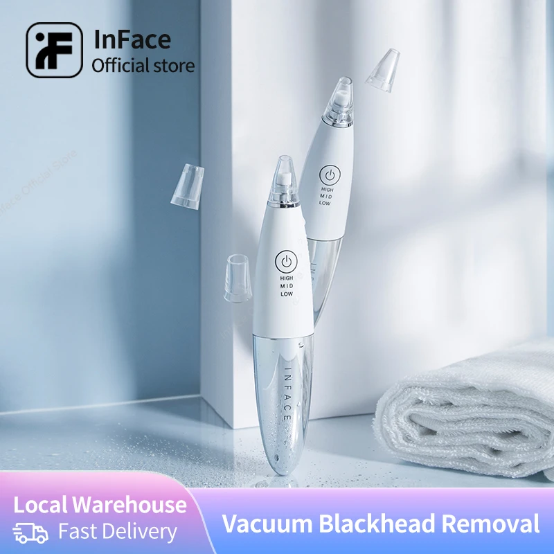 InFace Vacuum Blackhead Remover Skin Care Pore Acne Pimple Removal Blackhead Removal Device Vacuum Pore Cleaner
InFace Vacuum Blackhead Remover Skin Care Pore Acne Pimple Removal Blackhead Removal Device Vacuum Pore Cleaner