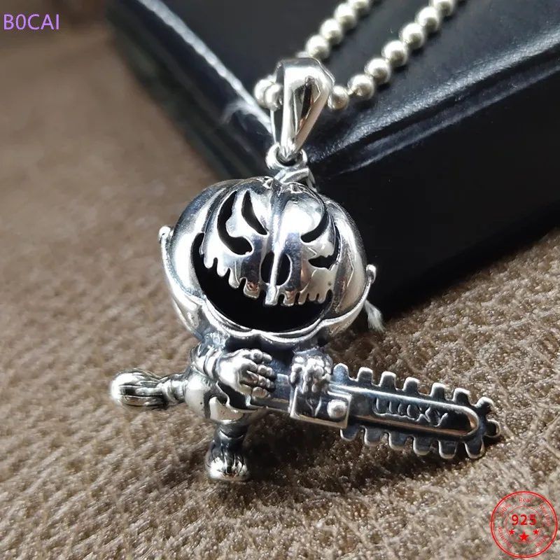 BOCAI S925 Sterling Silver Charm Pendants 2021 New Fashion Little Robot Hanging Dangler Pure Argentum Personality Amulet
BOCAI S925 Sterling Silver Charm Pendants 2021 New Fashion Little Robot Hanging Dangler Pure Argentum Personality Amulet