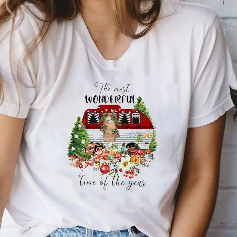 Women Tshirts New Year Flower Trend Cute Christmas Holiday Female Graphic Fashion Cartoon Print T Top Female Shirt Tee T-Shirt
Women Tshirts New Year Flower Trend Cute Christmas Holiday Female Graphic Fashion Cartoon Print T Top Female Shirt Tee T-Shirt
