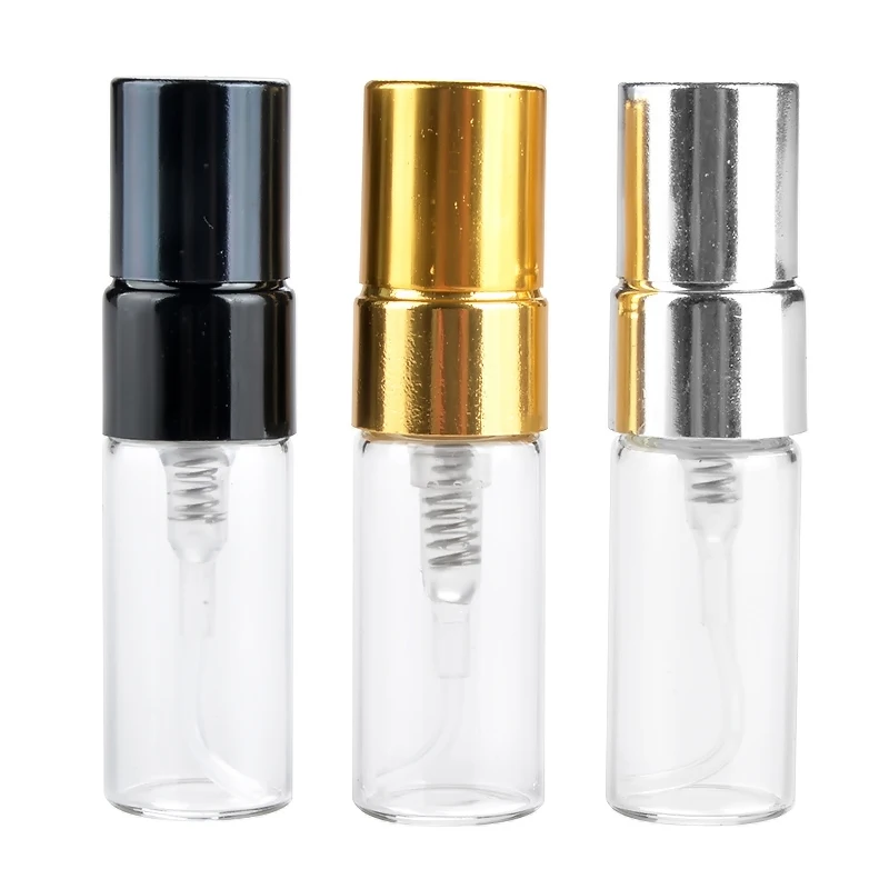 1PCS 3ml Mini Glass Tube Bottle Travel Portable Sub-bottling Bottle Reusable Transparent Empty Spray Bottles Perfume Atomizer
1PCS 3ml Mini Glass Tube Bottle Travel Portable Sub-bottling Bottle Reusable Transparent Empty Spray Bottles Perfume Atomizer